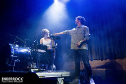 Enderrock Sona amb Marcel i Júlia i Kids From Mars a l'Antiga Fàbrica Damm de Barcelona 